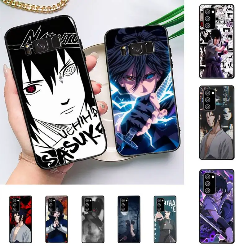 

BANDAI Naruto Uchiha sasuke Phone Case For Samsung Galaxy Note 10Pro Note20ultra note20 note10lite M30S Coque