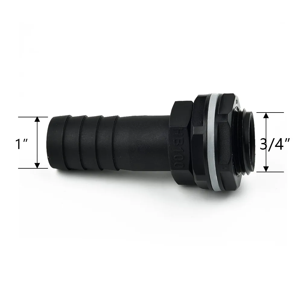 

Water Butt/Tank 1in Overflow Connector With Nut & Washer Garden Irrigation Connection Tools Watering Kits Quick Connector