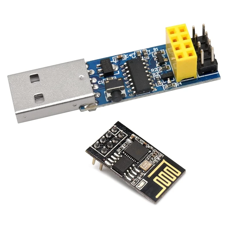 

Программатор USB/ESP8266, ESP-01 CH340C, ESP-01S Prog, Wi-Fi, с автоматическим обнулением схемы загрузки