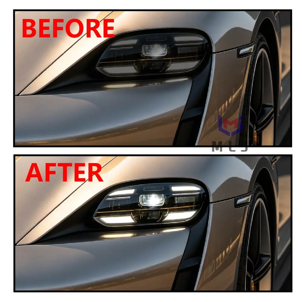 Белые светодиодные модули (чипы) для фар Angle Eyes (ближний свет) для Porsche Taycan 2019-2025, замена драйвера, автомобильные аксессуары (art.: 3920da06d593d) - 3920da06d593d