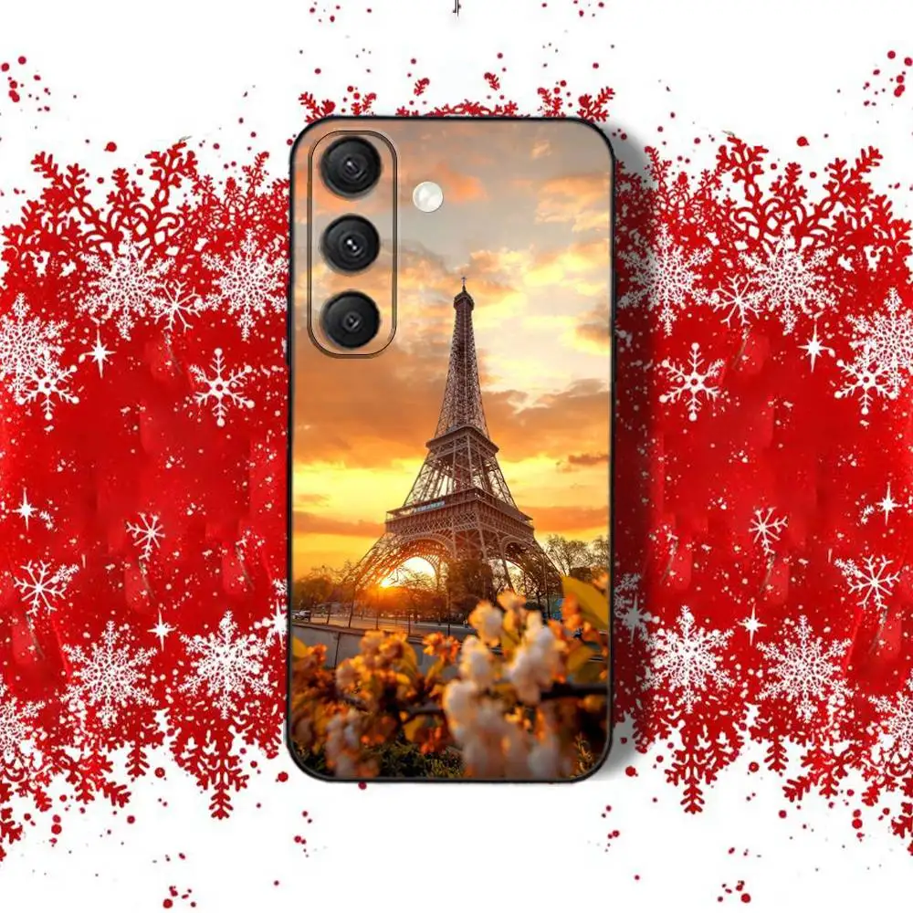 Фото Чехол для телефона P-Paris E-Eiffel Art TowerS для Samsung S22, S24, S20, S25, S23, S30, S21, Ultra, Plus, Fe, Lite 4G, 5G, черный мягкий чехол №2