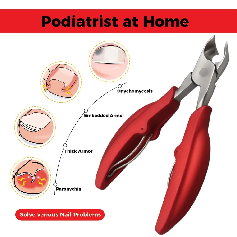 Щипцы для вросших ногтей толстые щипцы педикюрный резак триммер онихомикоза