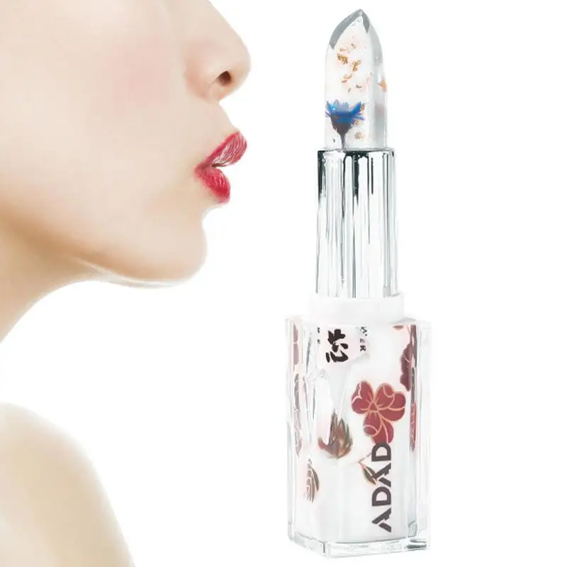 

Color Changing Lip Gloss PH Color Changing Jelly Lipstick Gloss Decorative Moisturizing Lip Care Balm Crystal Lipstick For