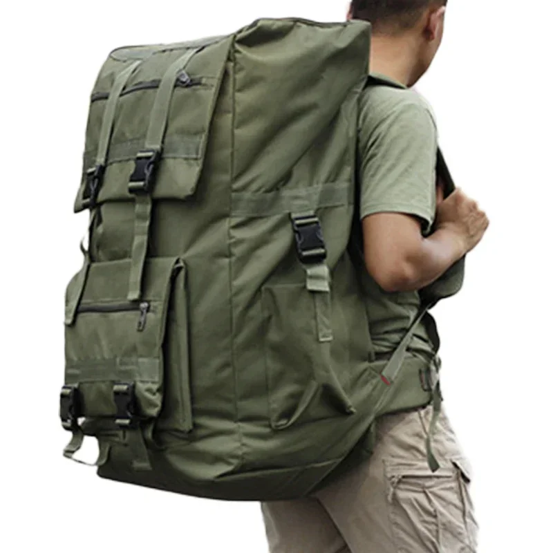 Водонепроницаемый мужской охотничий рюкзак большой емкости 120 л для альпинизма и