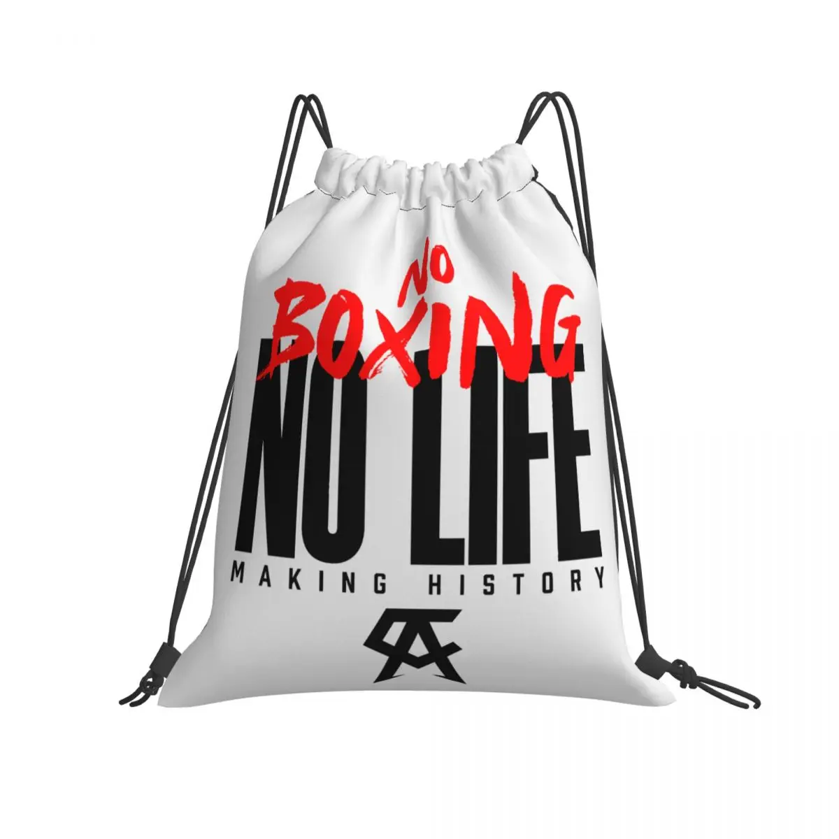 

Drawstring Bags Gym Bag Caneloer No Boxing No Life Making History Y Novelty Backpack bare-knuckle boxing Infantry pack Nerd