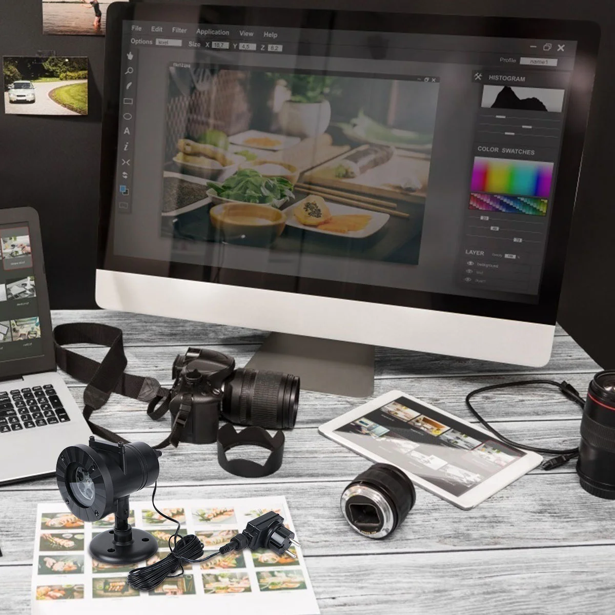 

Projection Projector Light Waterproof Outdoor Spotlight Lamp for Christmas Holiday Party Landscape Garden Decoration