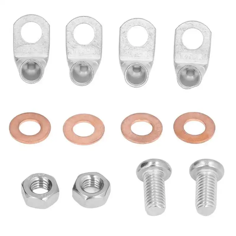 

Ring Terminal Copper Stainless Steel Terminals Connector for Electronics