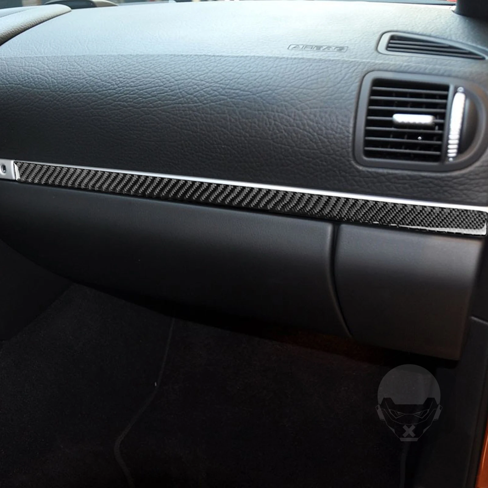 Для Porsche Cayenne S GTS Turbo 2003-2010 углеродное волокно второго пилота приборной панели