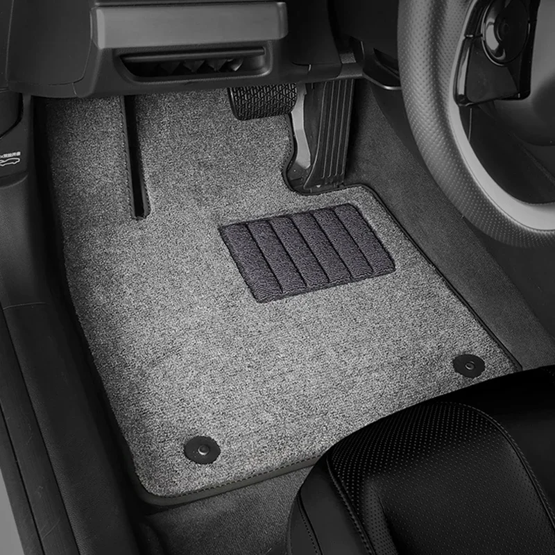 Фото Полный комплект из 3-х автомобильных ковриков для BYD Formula Leopard 5 DENZA B5 2023-2026, на заказ, водонепроницаемые, нескользящие №1