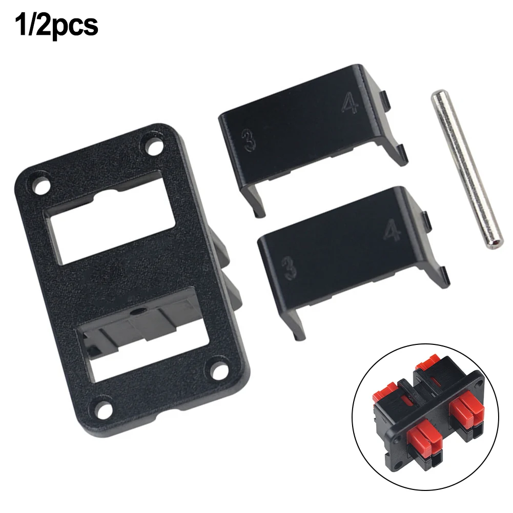 Панельный кронштейн для Андерсона 30/45 а 600 в, четыре наружных фиксированных кронштейна, панель питания, штепсельная вилка, 4-жильный фургон, аксессуары