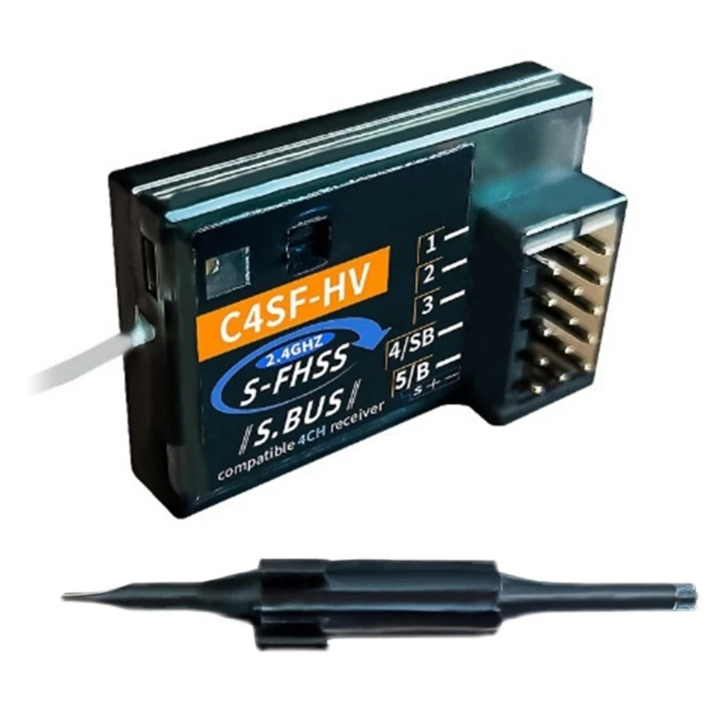 Приемник C4SF HV с защитой от брызг для FutabaS FHSS SBUS 3PV 3PK 4PKS 7PK