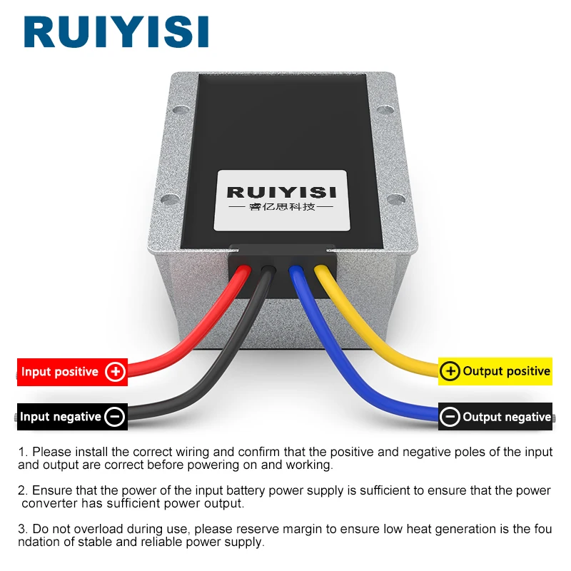 Фото Изолированный преобразователь постоянного тока RUIYISI, регулятор напряжения 12 В в 12 В, 130 В, 120 В, 90 В, 80 В, 72 В, 60 В, 36 В, 48 В, 24 В, модуль регулятора напряжения, 5 В №4