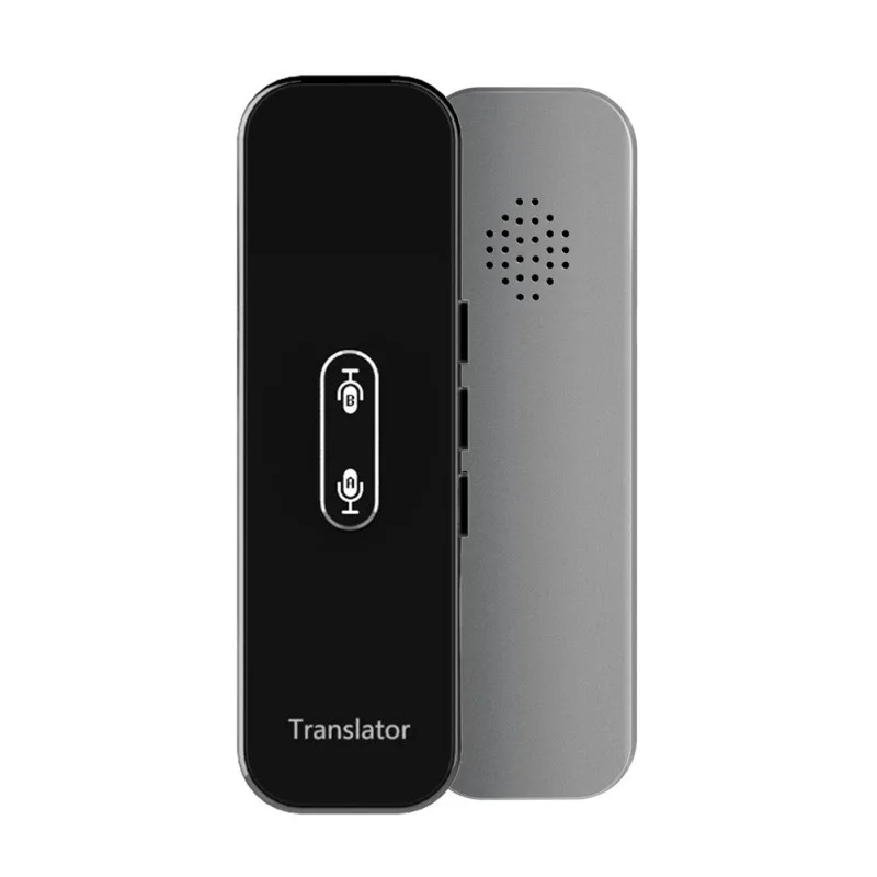 

Hgdo Mini Wireless Smart Translator 68 Languages Two-way Real Time Instant Voice Translator App Bluetooth 4.2 Multi-language