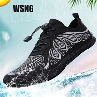 wsng 2022 mens shoes all match breathable five finger river tracing shoes non slip wading shoes sports fitness shoes amphibious