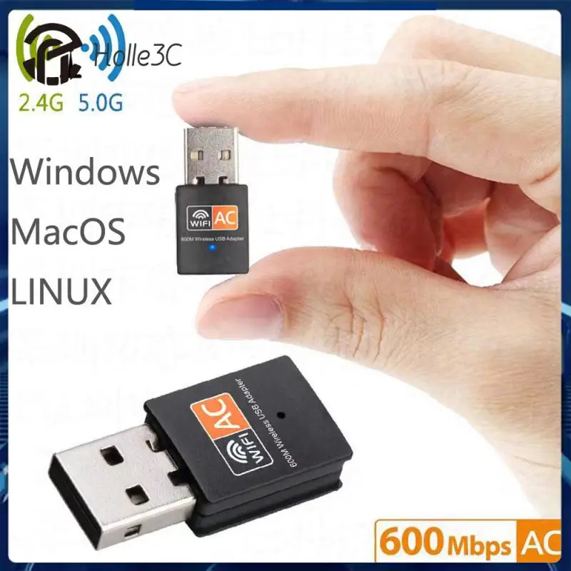 

For Dongle Pc Network Card Rtl8811cu Wifi Receiver Computer Accessories Wireless External Receiver Wireless Usb Adapter