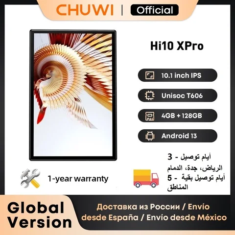 CHUWI Hi10X Pro планшет, экран 10,1 дюймов, 4 Гб ОЗУ 800 Гб ПЗУ