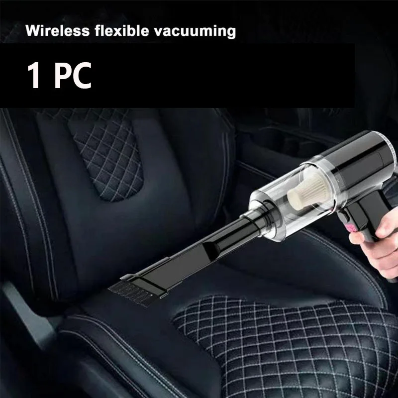 Портативный перезаряжаемый мини-пылесос для автомобиля 1 выстрел беспроводная
