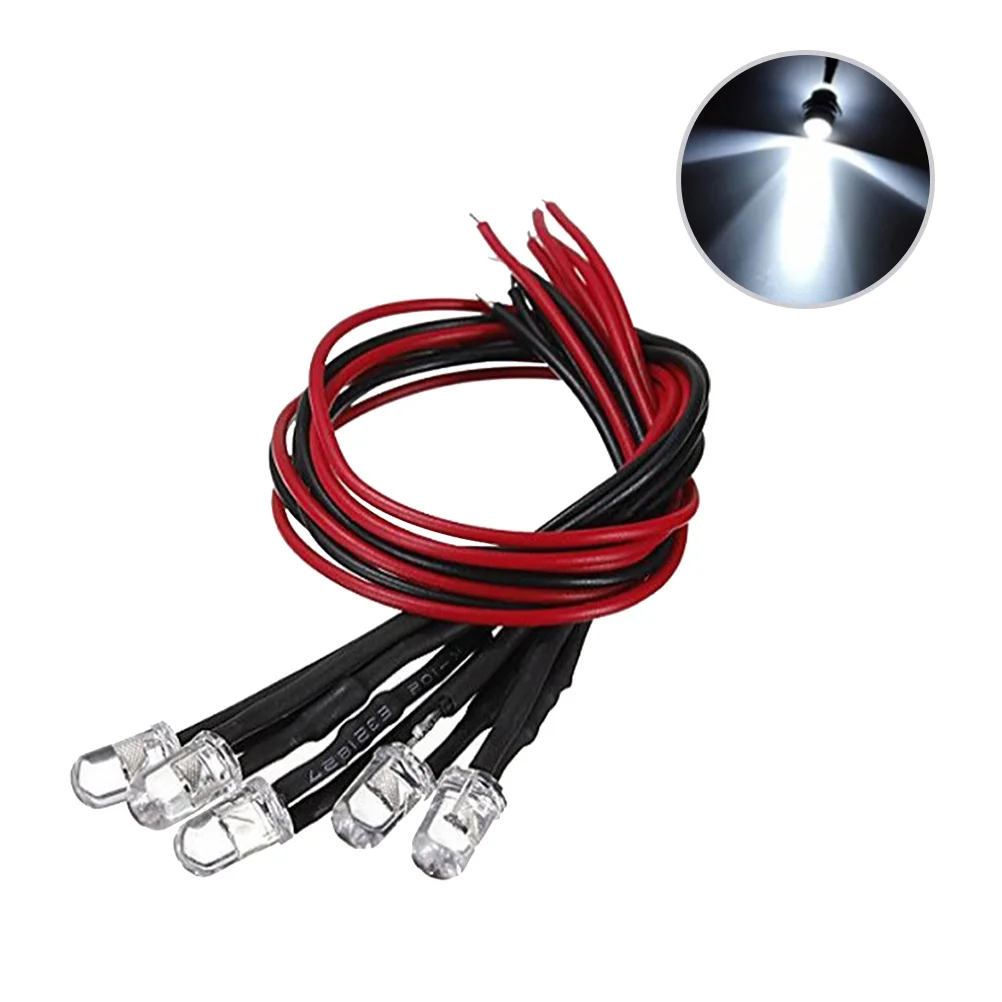 50 шт. предварительно смонтированные светодиодные фонари с излучающим диодом для