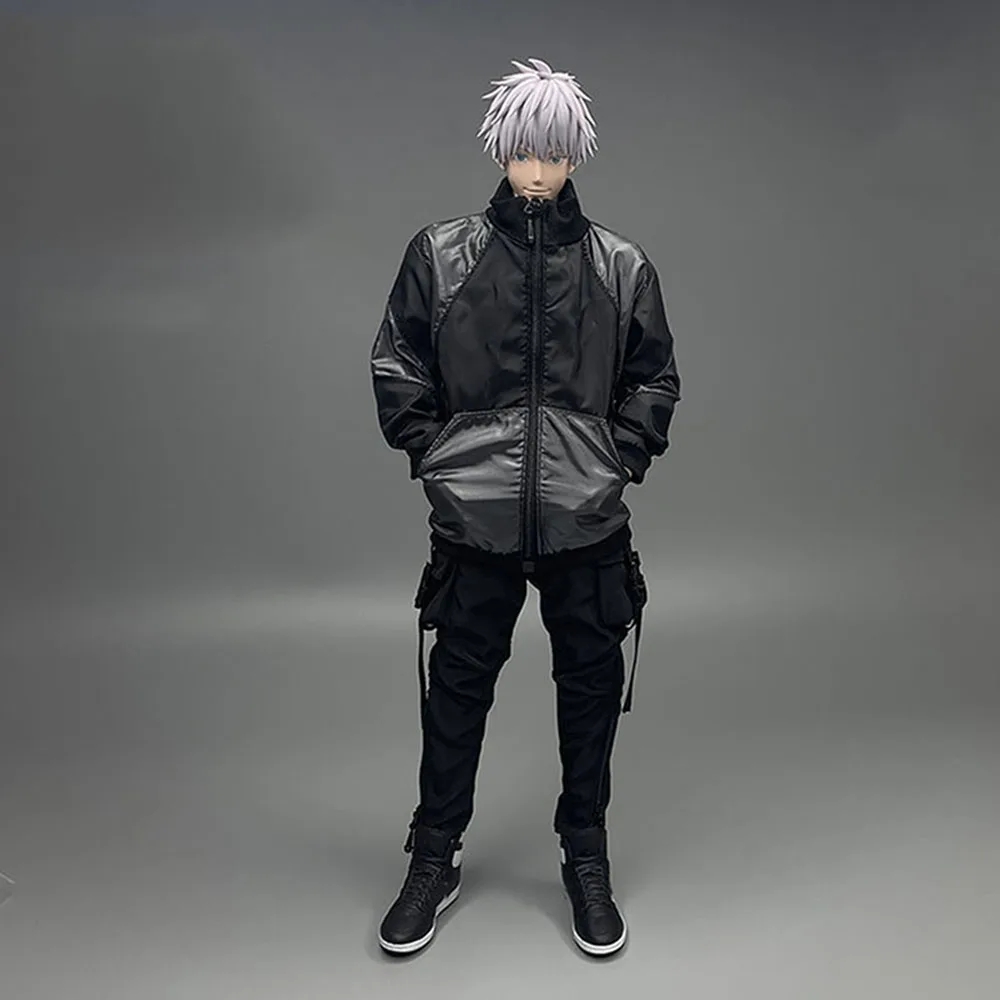 

1/6 Scale Male Soldier Trend Coat Streetwear Jogger Cargo Pants Multi Pocket Hip-Hop Overalls Model Accessories for 12" Figure