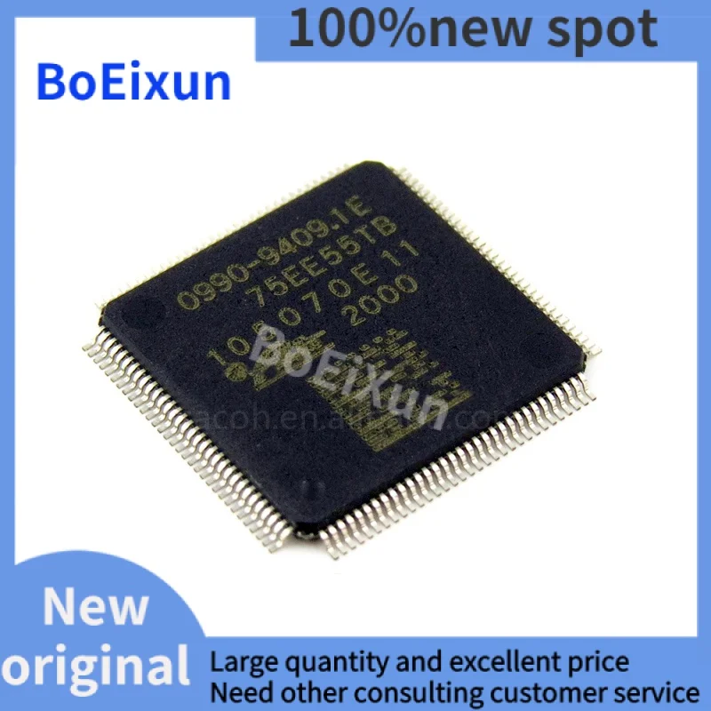 

1 шт., новые оригинальные микроконтроллеры 0990-9409 0990-9409.1E 0990-9409.1D 105070E11 QFP-100 MCU