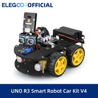 Обучающий набор Arduino: робот-автомобиль ELEGOO UNO R3 Project V4 с управлением со смартфона