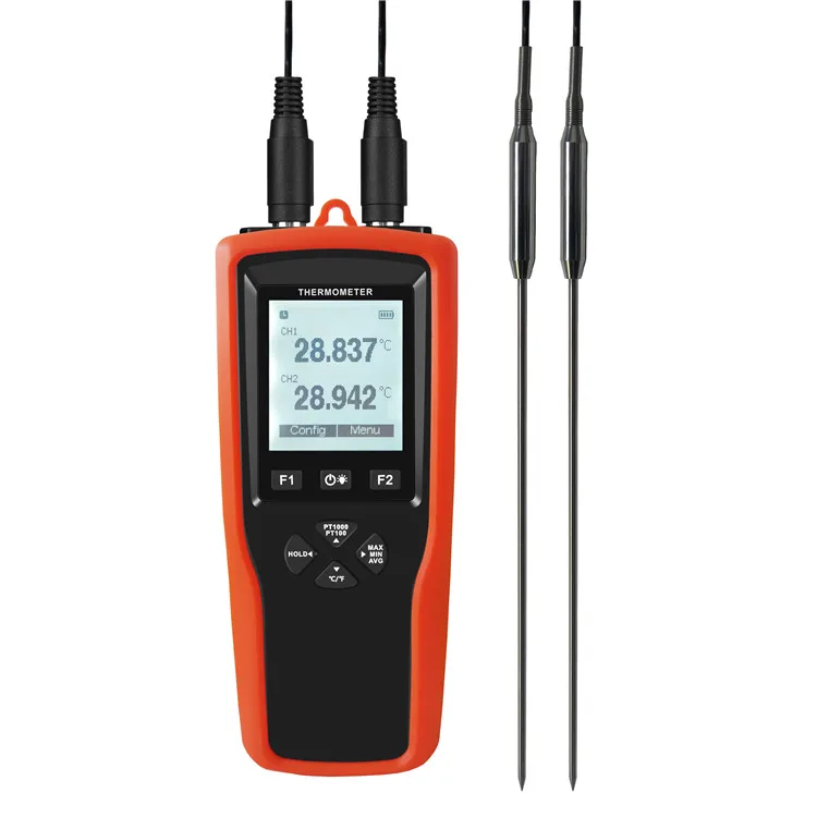 

YOWEXA YET-720L PT1000 High Accuracy Resistance Industrial and Medical Fields with Data Logger Professional Thermometer