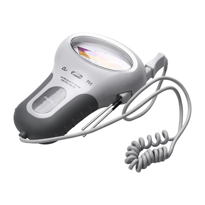 

Plastic 2-In-1 PH Chlorine Meter Chlorine Water Quality Testing Device CL2 Measuring Sewing Tool For Pool Aquarium