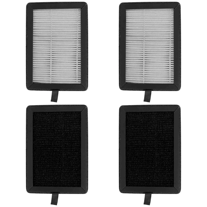 

2 шт., сменные детали для очистителя воздуха LEVOIT LV-H128-RF, 3-в-1 Pre,H13 True HEPA, фильтр с активированным углем, 3-ступенчатая фильтрация