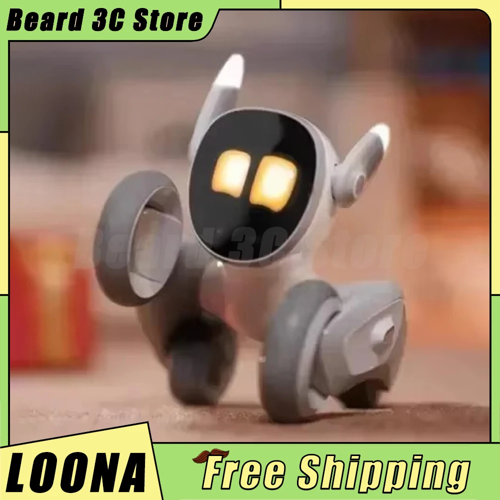 LOONA Smart Robot Luna сопровождает голосовую собаку интеллектуальный монитор роботов Emopet