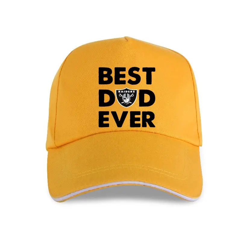 

2022 Fashion Best Dad Ever Oakland Streetwear Harajuku 100Cotton Mens Baseball Cap Raiders Version2