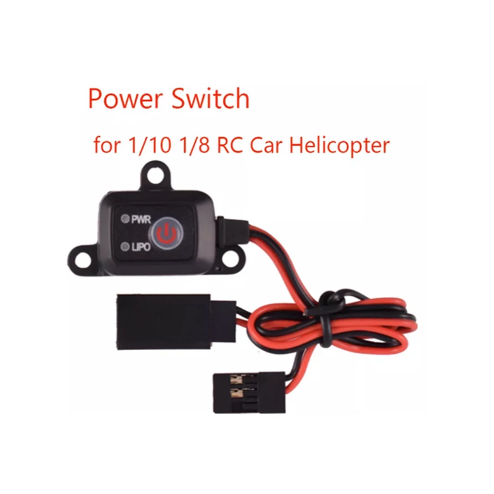 

SKYRC DIY Power Switch SK-600054-01 on/Off MCU Controlled LIPO NIMH Battery 4-12V for 1/10 1/8 RC Helicopter Car Parts