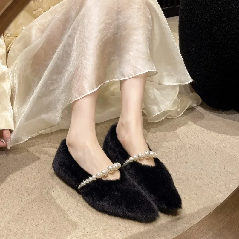 Женская обувь 2024 женская без шнуровки на плоской подошве уличная повседневная