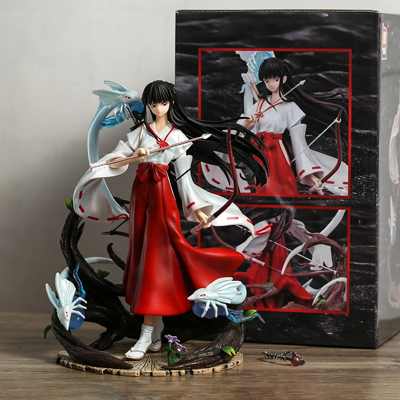 

Inuyasha Kikyo PVC Collection Model Statue Anime Figure Toy