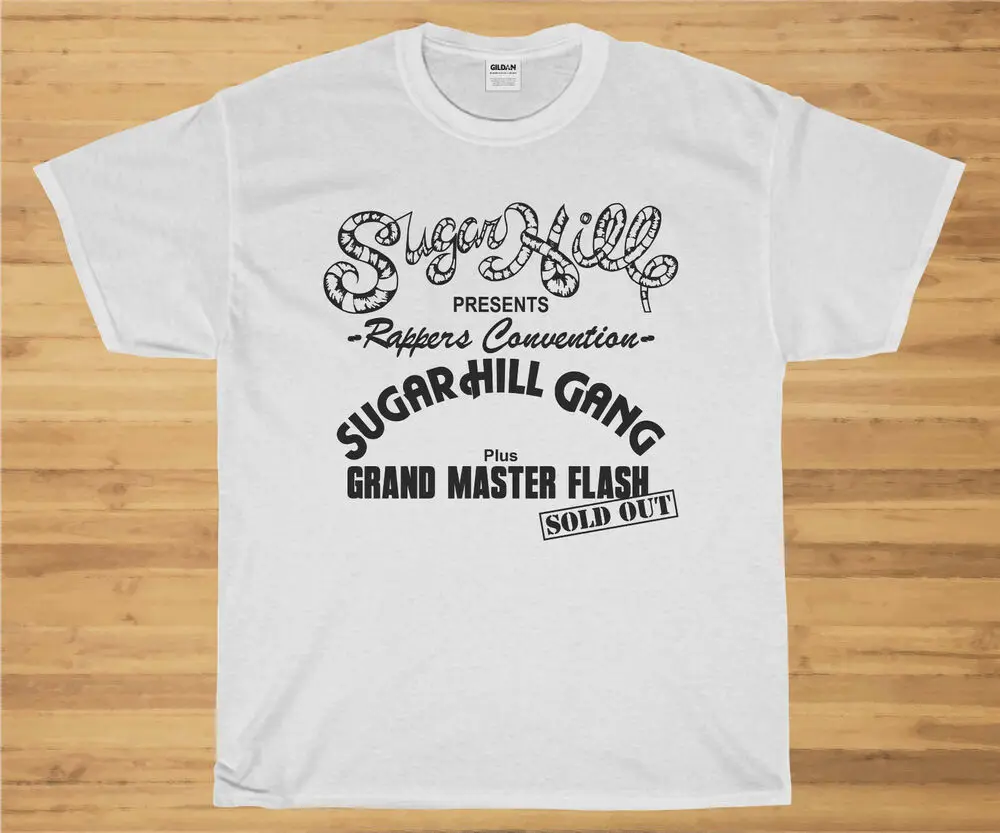 

Sugarhill Gang Grandmaster Flash World Tour Футболка Gildan размер от S до 2Xl