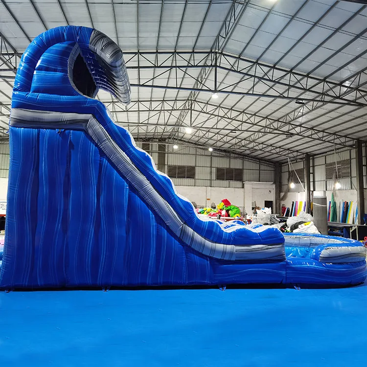 Прыгающий замок из ПВХ Надувная Детская водная горка для бассейна