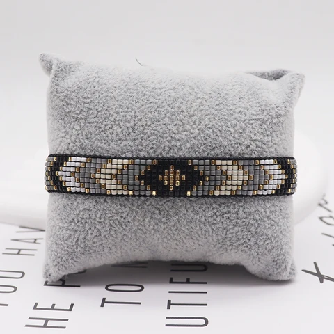 Модный браслет ZHONGVI с бусинами Миюки геометрического дизайна, женский браслет на руку, подарок на день Святого Валентина