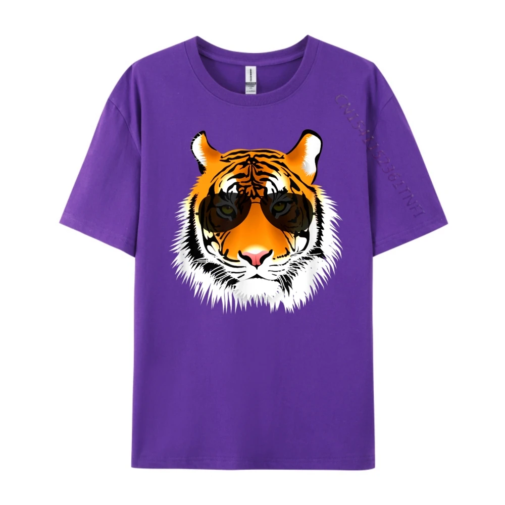 Крутой кот-тигр с дизайном мужская одежда больших размеров женские прочные и