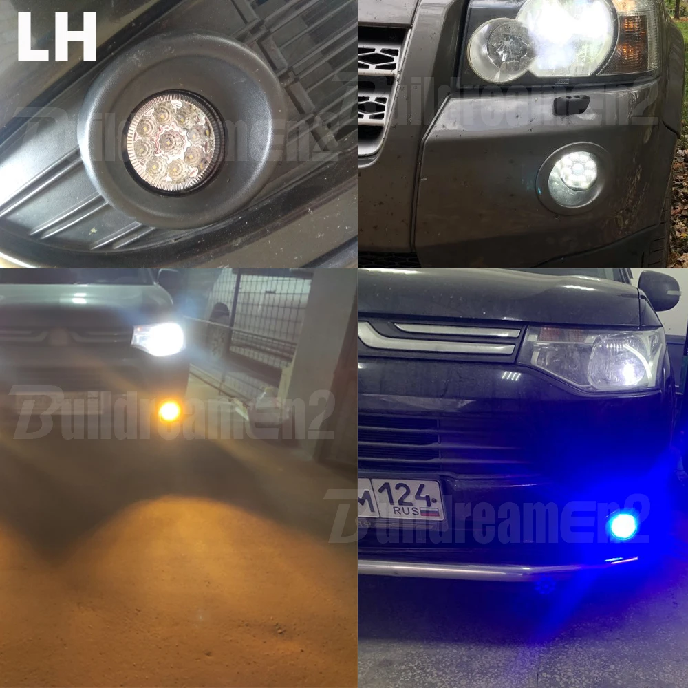 2 X 30 Вт H11 Противотуманные фары в сборе для Mitsubishi Express 2020 2021 2022 2023 Автомобильные