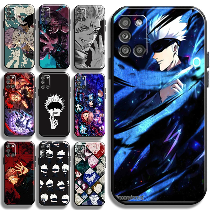 

Jujutsu Kaisen Itadori Yuji For Samsung Galaxy A31 A31 5G Phone Case Carcasa Coque Shockproof Funda Cases Cover Liquid Silicon