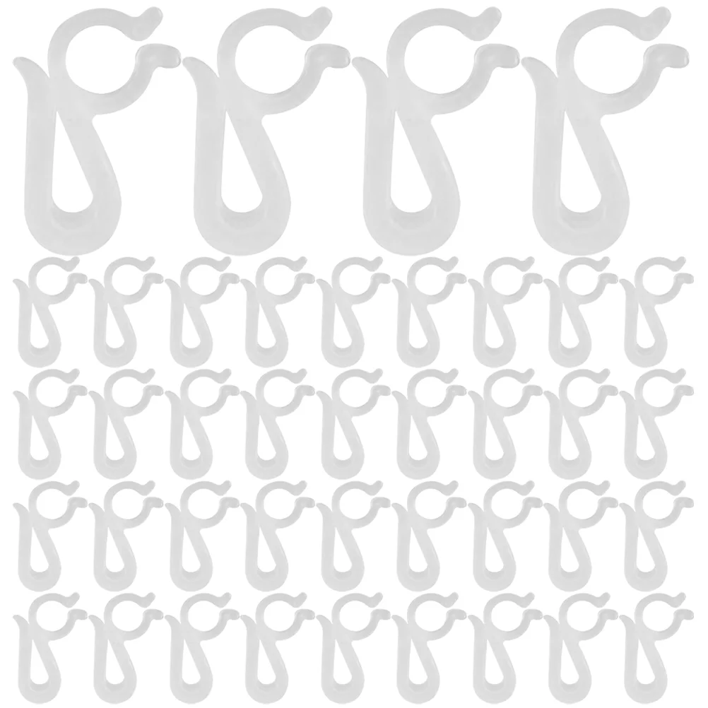 

120Pcs Hanging Hooks Heavy Duty Ornament Hooks Christmas Tree Decorations Hooks Plastic Hooks