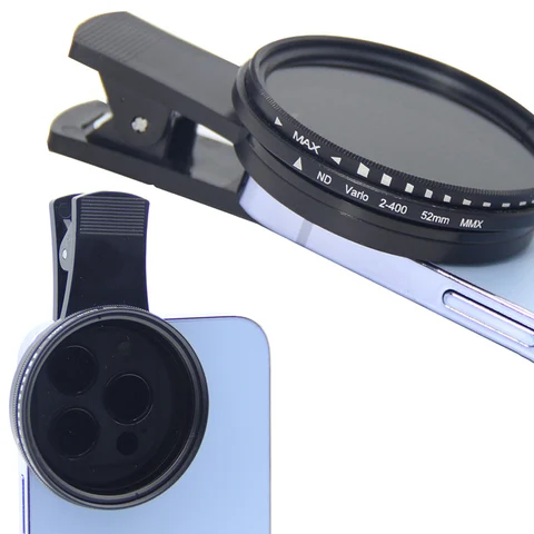 52 мм фотофильтр для телефона объектив камеры поляризационные антибликовые лазерные защитные линзы для концерта фотография для прямой трансляции