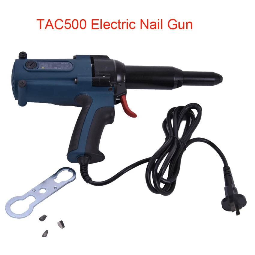 High Quality TAC500 Electric Nail Gun 220V Electricity Riveter Gun Furniture Staple Gun 400W Suitable For 3.2-5.0MM Blind Rivets