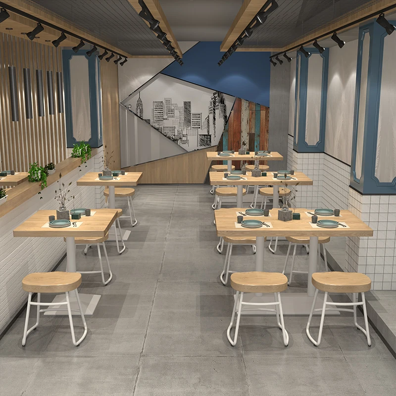 

Auxiliary Kitchen Coffee Dining Tables Modern Elegant Desk Wood Dining Tables Household Items Muebles De Cocina Furniture DX50CZ