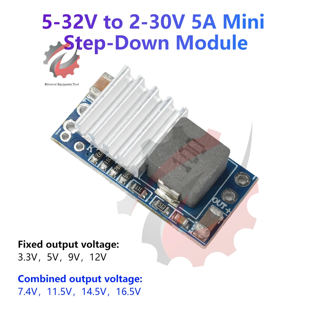 

Aideepen DC-DC Конвертер 3.3В 5В 9В 12В
