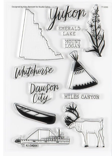 Новый прозрачный штамп на английском языке для резки прозрачная печать