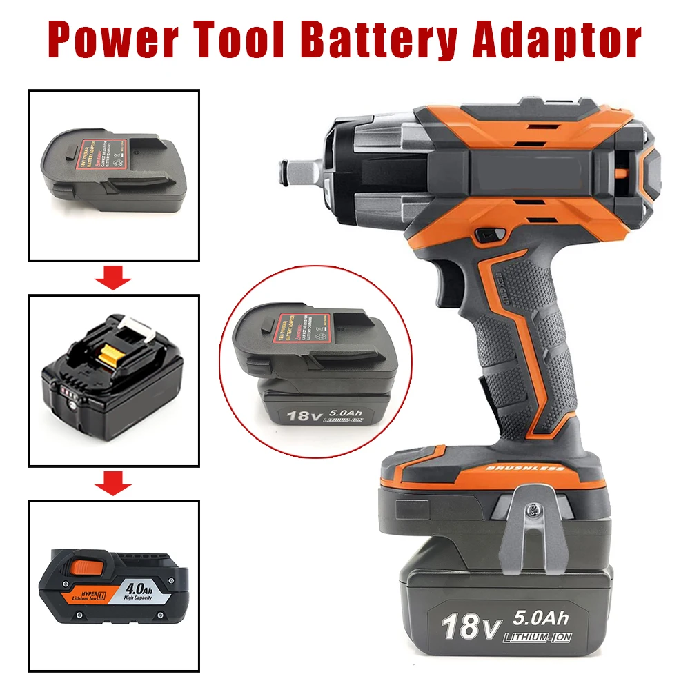 

Battery Adapter Converter For Makita 18V Li-Ion Battery Adapter Convert To RIDGID AEG 18V Power Tool Accessories BL1830 BL1840
