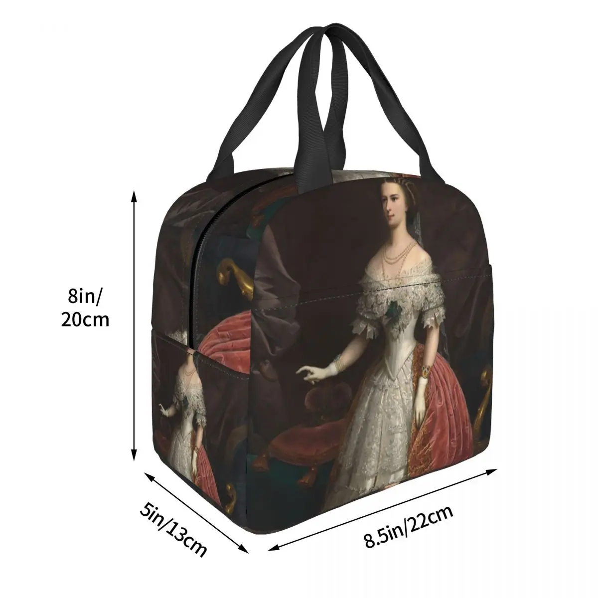 Изолированная сумка для обеда Empress Sisi Elisabeth of Austria женщин многоразовая термосумка