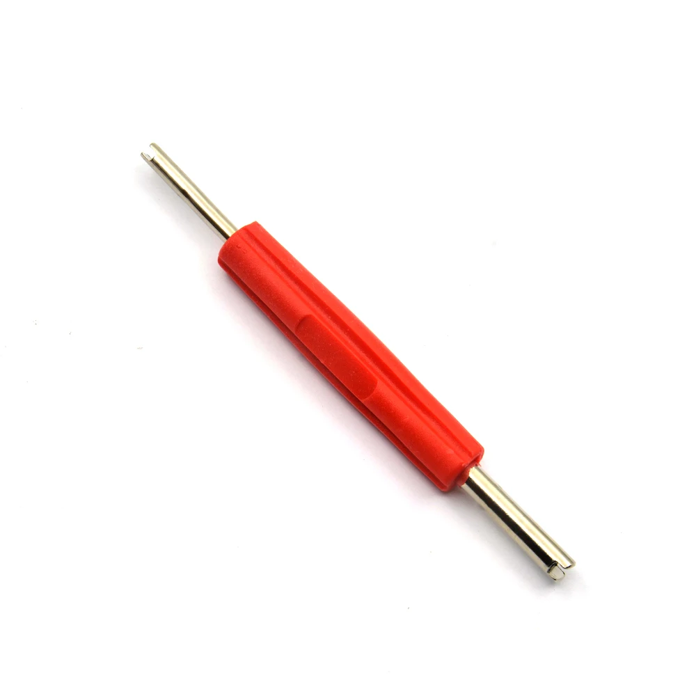 

VSTM Car Motorcycle Tyre Valve Core Wrench Removal Metal Tool Dual End HVAC Installation Remover Changer Car Repair Tool
