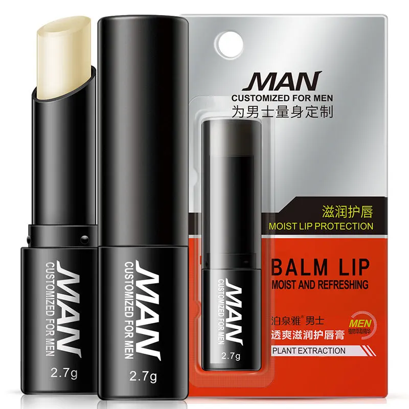 

Men's Lip Balm Natural Moisturizing Long Lasting Lip Gloss Nourishing Anti-cracking Lip Primer Care Gift Lip Care