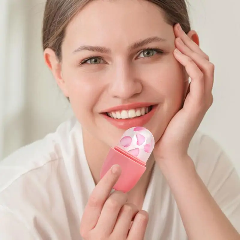 Ледяной валик для лица и глаз Многоразовые формы лотки кубиков льда